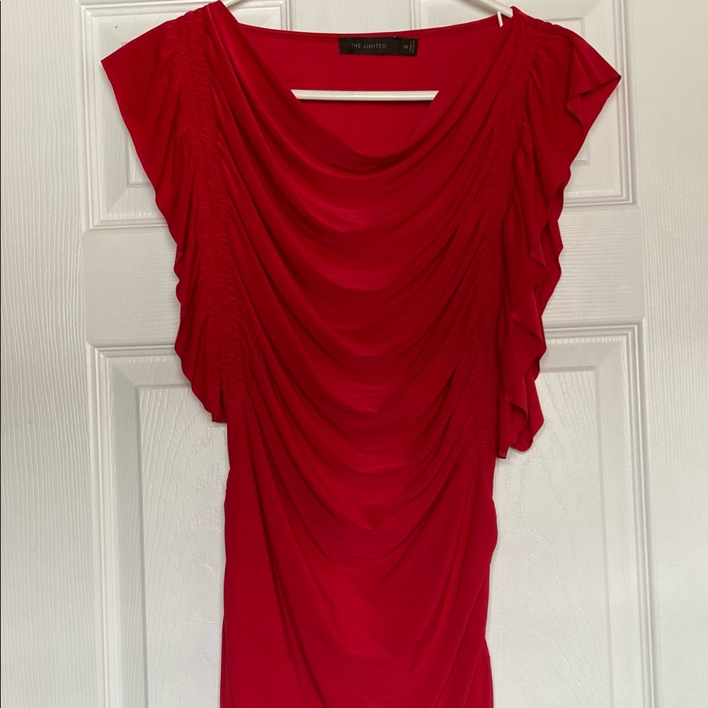 The Limited Red Slouch Top